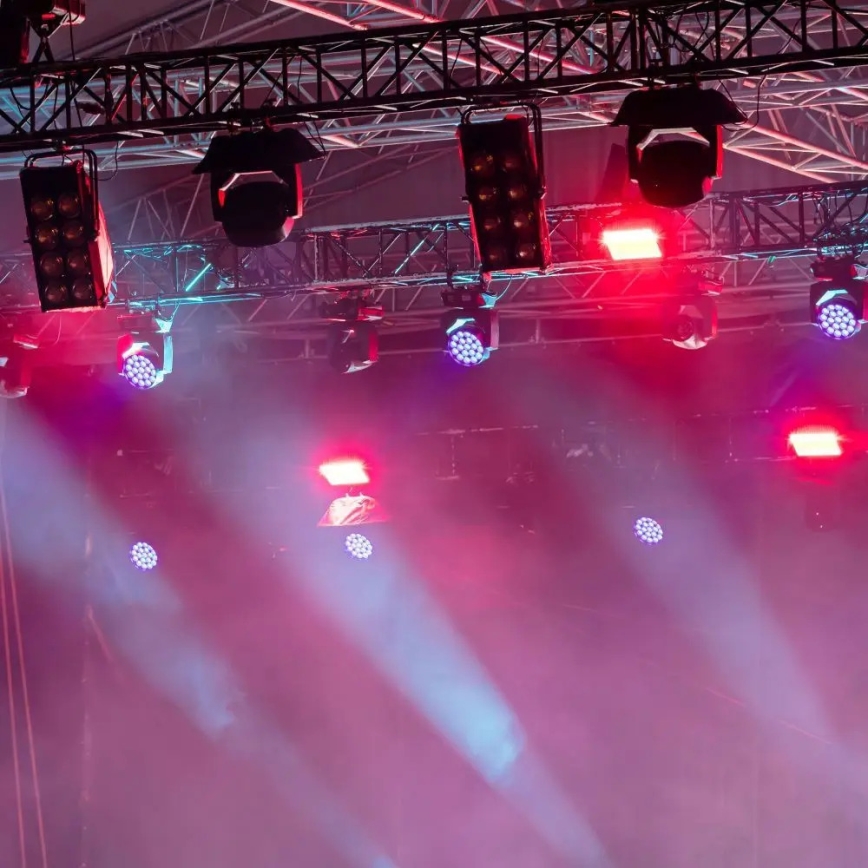 Reflector LED LED/10W/230V IP65 luz roja