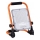 Reflector LED regulable recargable con soporte LED/100W/3,2V 4500K 10000 mAh IP65 naranja