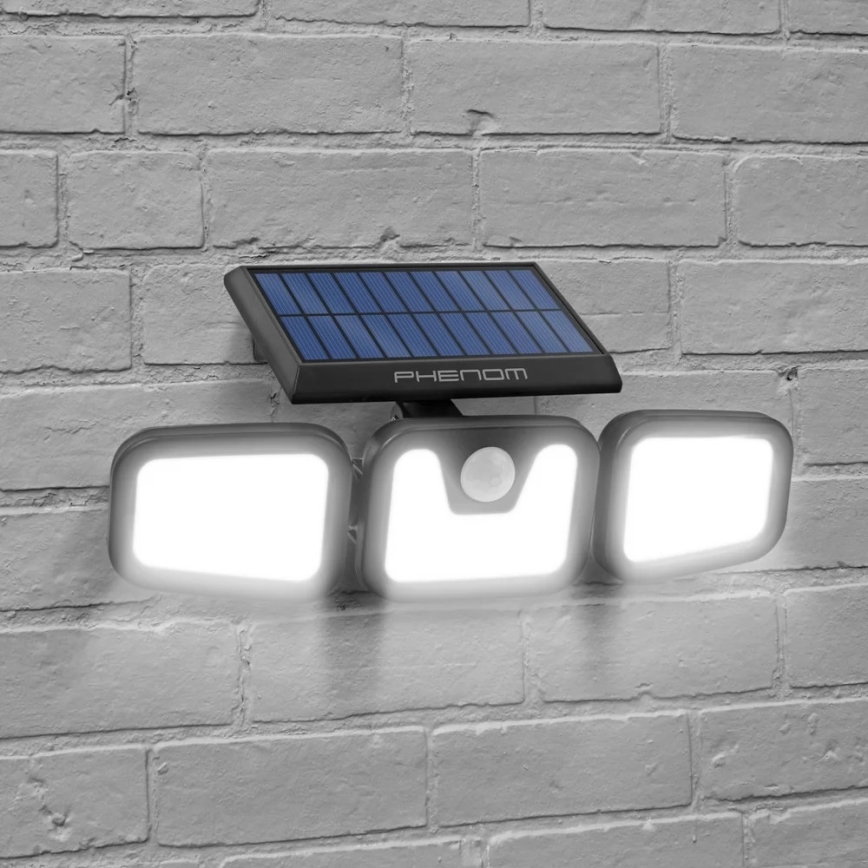 Reflector solar LED con sensor 3xLED/3,3W/5V IP65