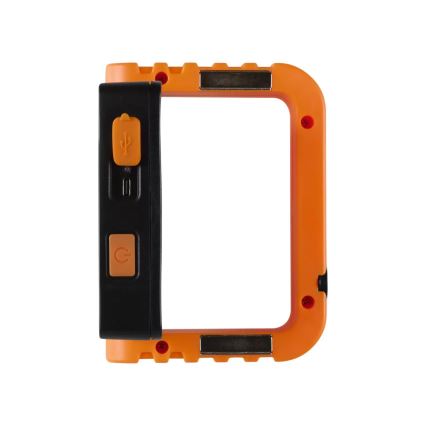 Reflector solar LED recargable y regulable 10W/5V USB 6500K IP44 1800 mAh
