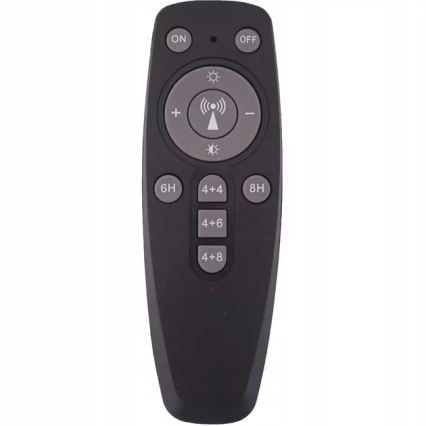 Reflector solar LED regulable LED/100W/3,2V 5000K 10500 mAh IP65 negro + mando a distancia