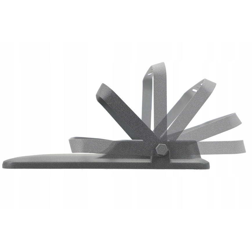 Reflector solar LED regulable LED/50W/3,2V 5000K 6000 mAh IP65 negro + control remoto