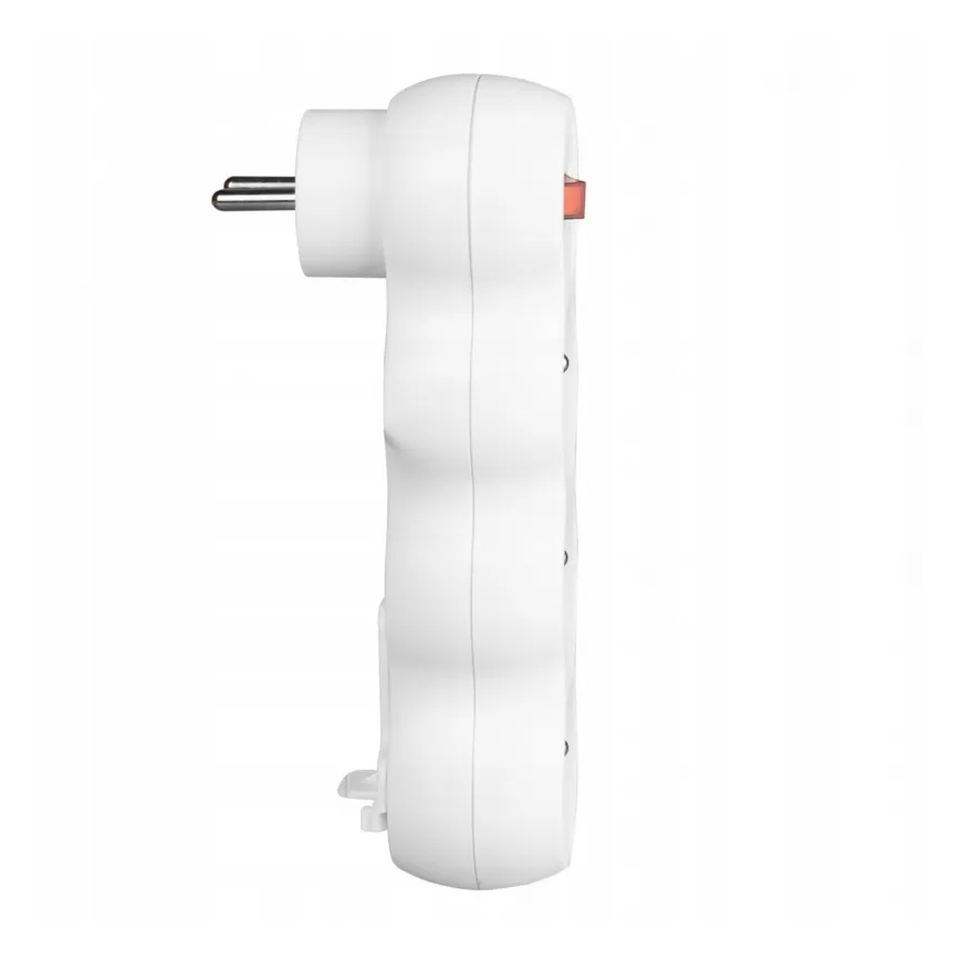 Regleta con interruptor, 3 tomas