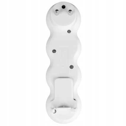 Regleta con interruptor, 3 tomas