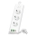 Regleta con interruptor LINEA PRO 3x230V + 3xUSB-A + 1xUSB-C SCHUKO 3 m blanca
