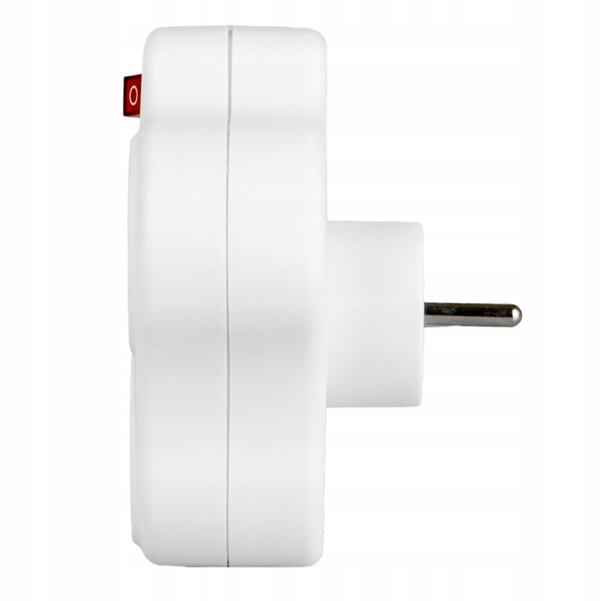 Regleta eléctrica con interruptor, 3 tomas