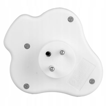 Regleta eléctrica con interruptor, 3 tomas