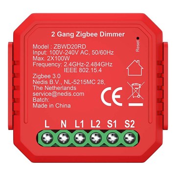 Regulador de intensidad dual inteligente SmartLife 230V