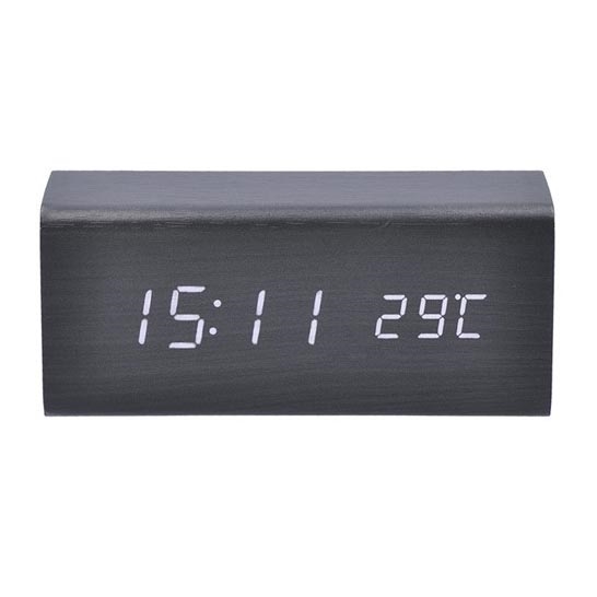 Reloj con despertador LED/5V/3xAAA 3000mA