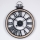 Reloj de pared 1xAA diá. 40 cm negro/color crema