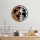 Reloj de pared diá. 56 cm 1xAA madera/metal