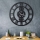 Reloj de pared diá. 70 cm 1xAA negro