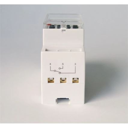 Reloj digital de conmutación para riel DIN 3680W/230V