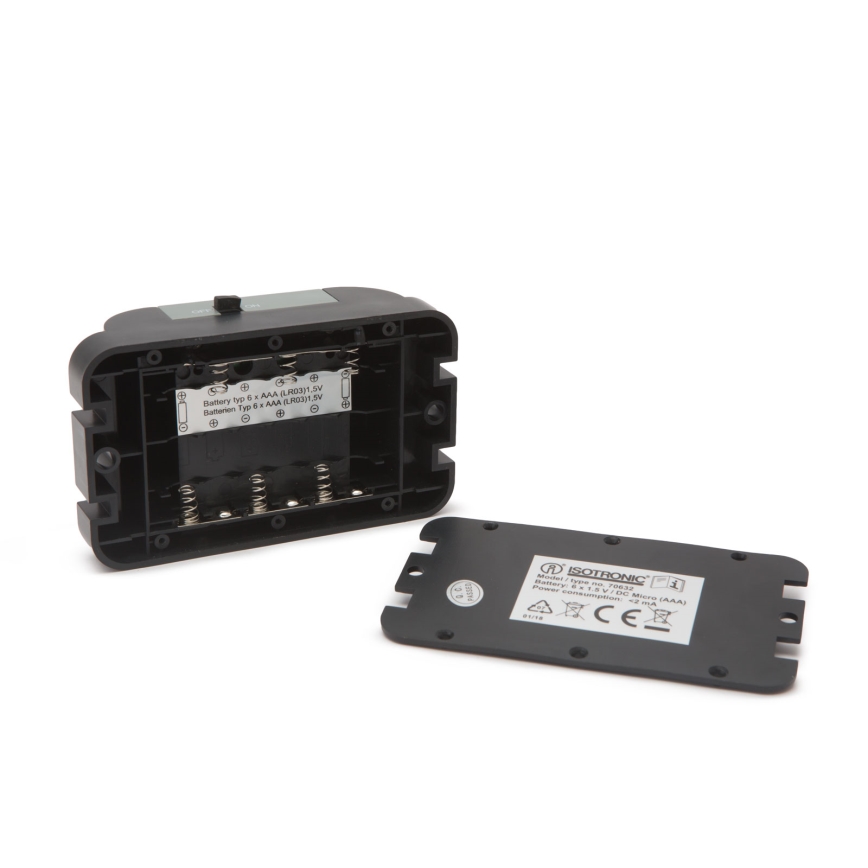 Repelente de ratones y ratas de alcantarilla 6xAAA IP54
