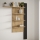Repisa de pared MORO roble/negro