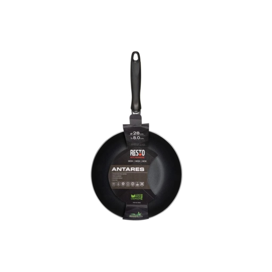 Resto - Sartén wok ANTARES 28 cm