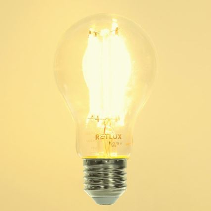 Bombilla LED regulable FILAMENT A60 E27/7W/230V 2700-6500K Wi-Fi Tuya