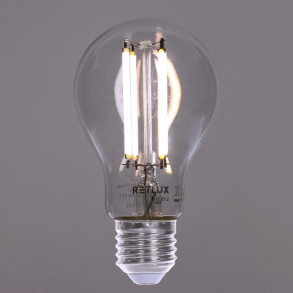 Bombilla LED regulable FILAMENT A60 E27/7W/230V 2700-6500K Wi-Fi Tuya