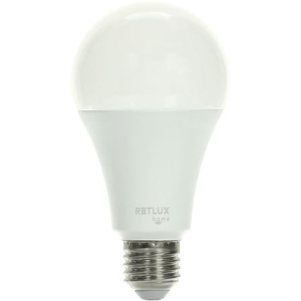 Bombilla LED RGBW regulable A70 E27/14W/230V 2700-6500K Wi-Fi Tuya