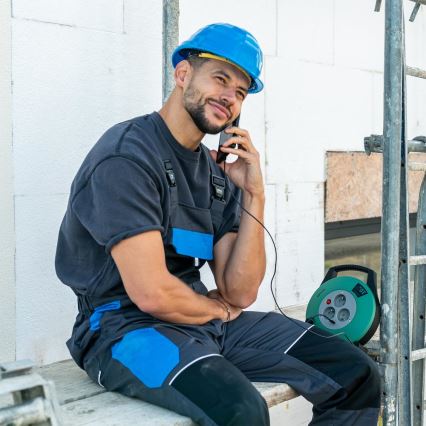 Retlux - Cable de extensión en tambor, 3 tomas, Tipo E, 10 m, verde/negro