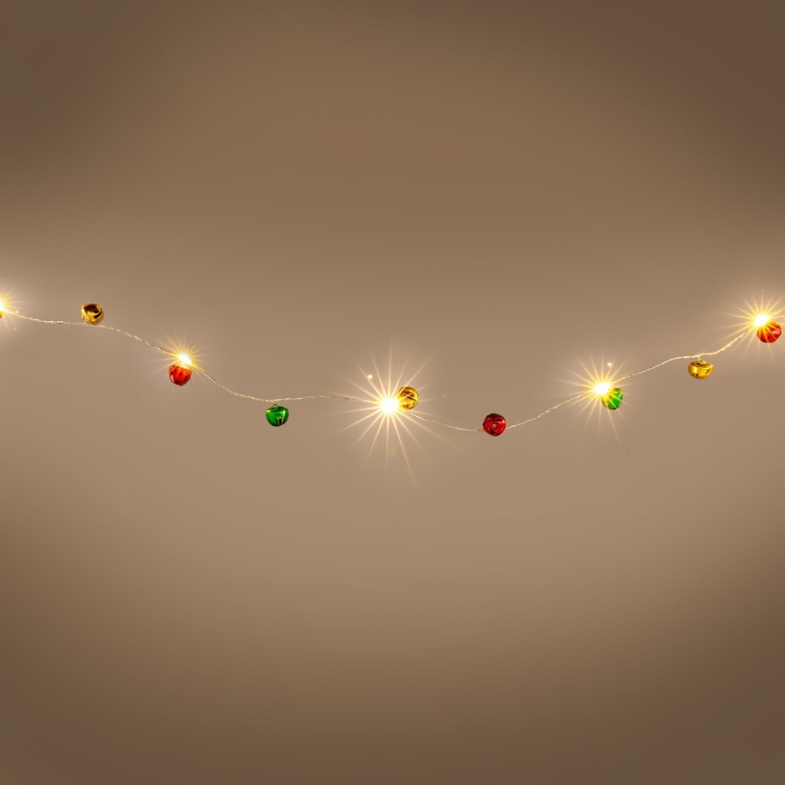 Cadena de Navidad LED 40xLED/3xAA 4,3m blanco cálido