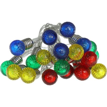 Cadena navideña LED 20xLED/2xAA/blanco cálido 1,8m bombillas