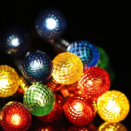 Cadena navideña LED 20xLED/2xAA/blanco cálido 1,8m bombillas