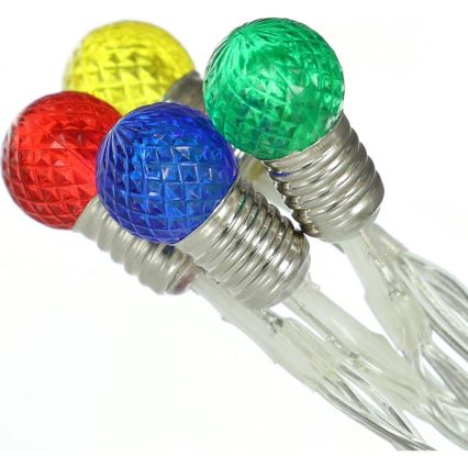Cadena navideña LED 20xLED/2xAA/blanco cálido 1,8m bombillas