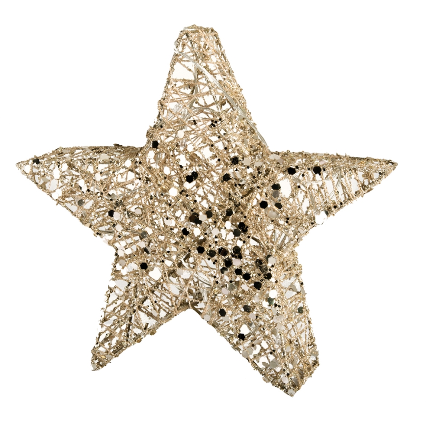Decoración de Navidad LED LED/2xAA estrella
