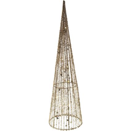 Decoración LED de Navidad LED/2xAA cono 50 cm
