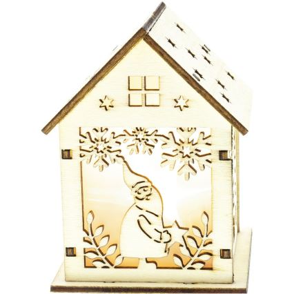 Decoración navideña LED LED/2xLR44 blanco cálido