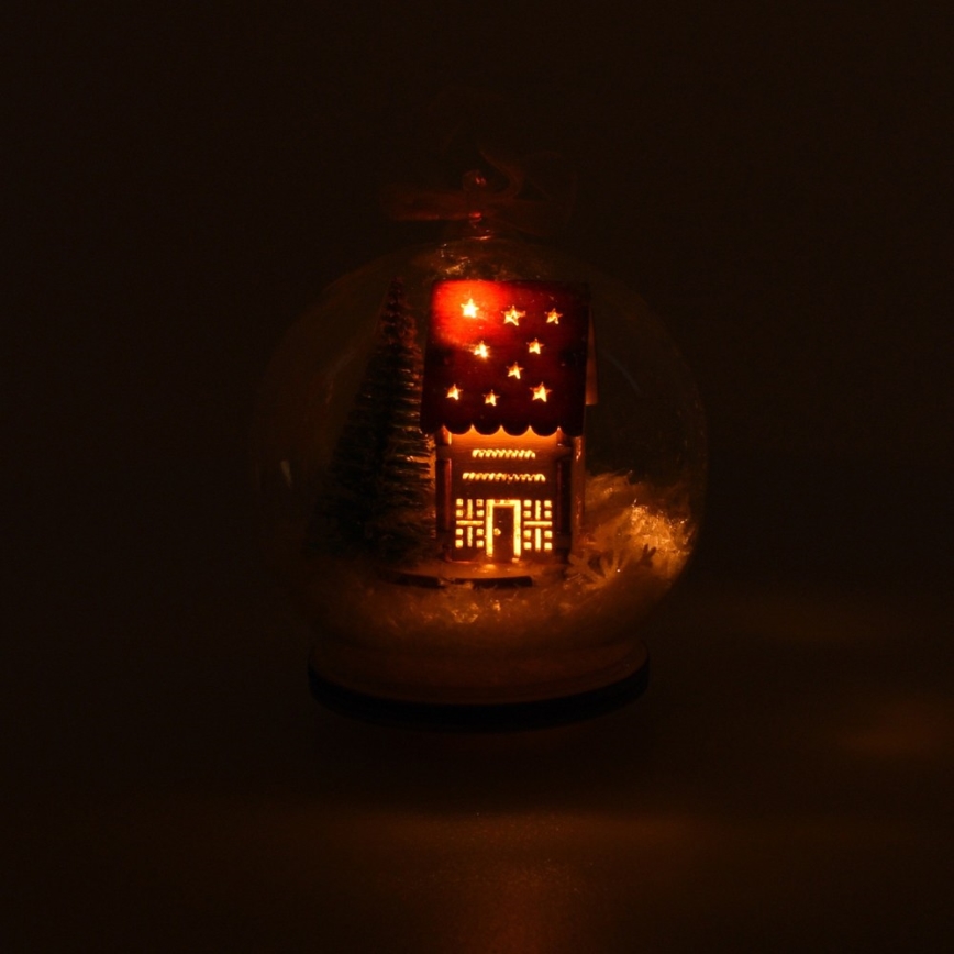 Decoración navideña LED/3xLR44 blanco cálido