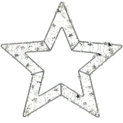 Decoración navideña LED LED/3xAA/blanco cálido estrella