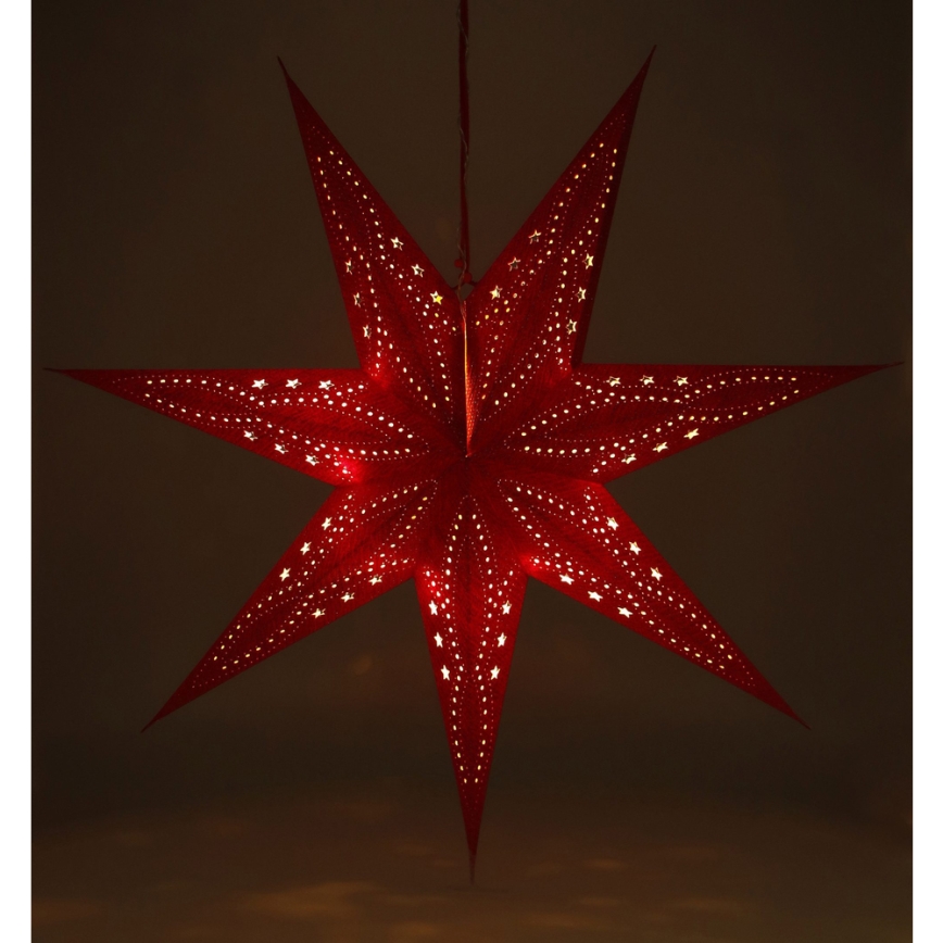 Decoración navideña LED LED/3xAA rojo