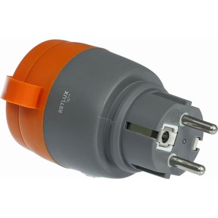 Retlux - Enchufe inteligente para exterior 3680W/230V/Tipo F SCHUKO/16A Wi-Fi IP44