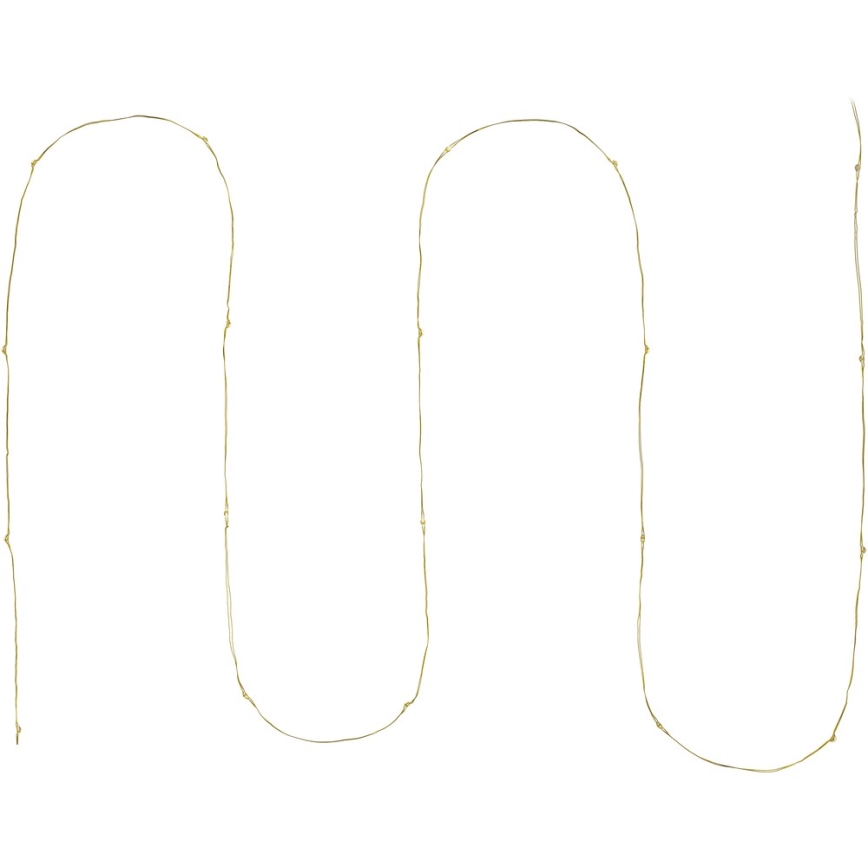 Guirnalda LED 20xLED/2xAA 2,3m blanco cálido