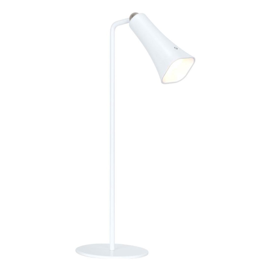 Retlux - Lámpara recargable LED regulable 3 en 1 LED/3W/5V 1200 mAh blanca