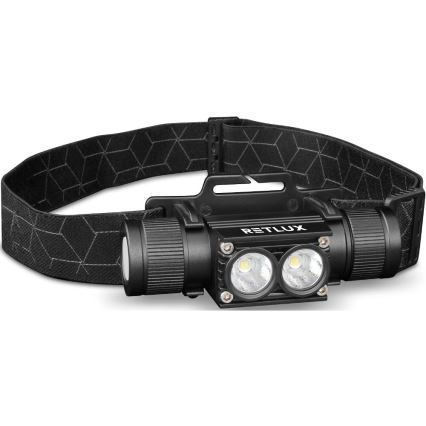 Linterna frontal LED recargable de aluminio LED/2600 mAh IP66
