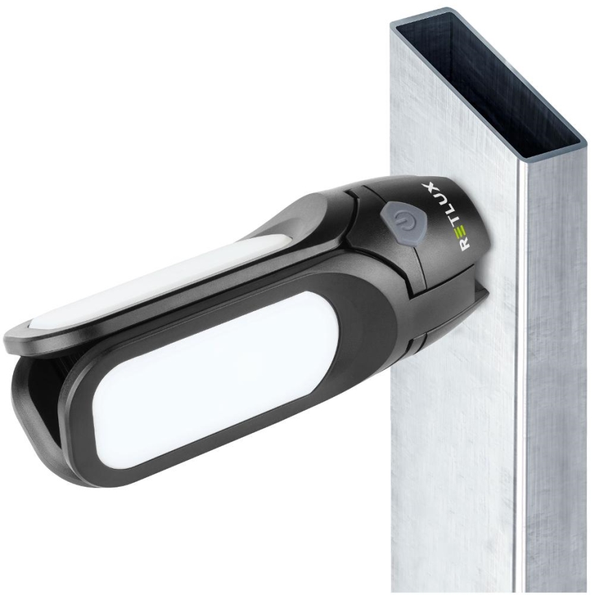 Linterna LED recargable para camping con panel solar 3W/1600 mAh IPX4