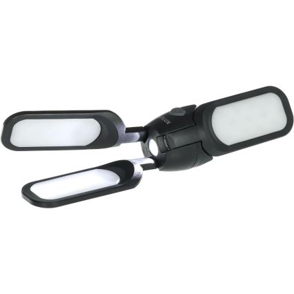 Linterna LED recargable para camping con panel solar 3W/1600 mAh IPX4