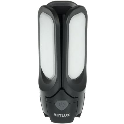 Linterna LED recargable para camping con panel solar 3W/1600 mAh IPX4