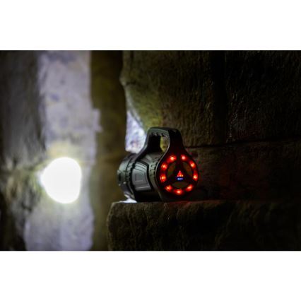 Retlux - Linterna recargable LED regulable para exteriores con un power bank LED/21W/4400 mAh IP44
