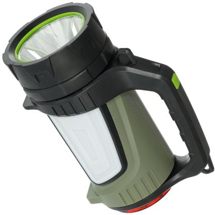 Retlux - Linterna recargable LED regulable para exteriores con un power bank LED/21W/4400 mAh IP44