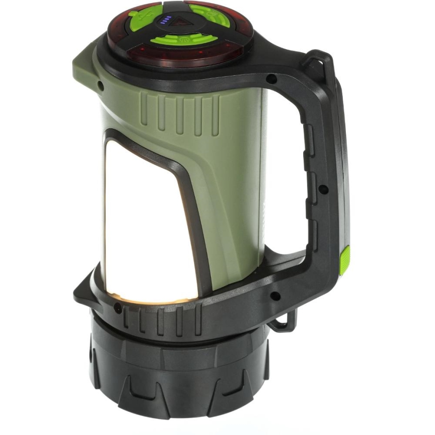 Retlux - Linterna recargable LED regulable para exteriores con un power bank LED/21W/4400 mAh IP44