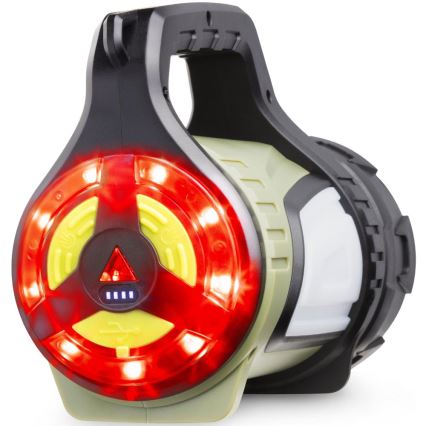 Retlux - Linterna recargable LED regulable para exteriores con un power bank LED/21W/4400 mAh IP44