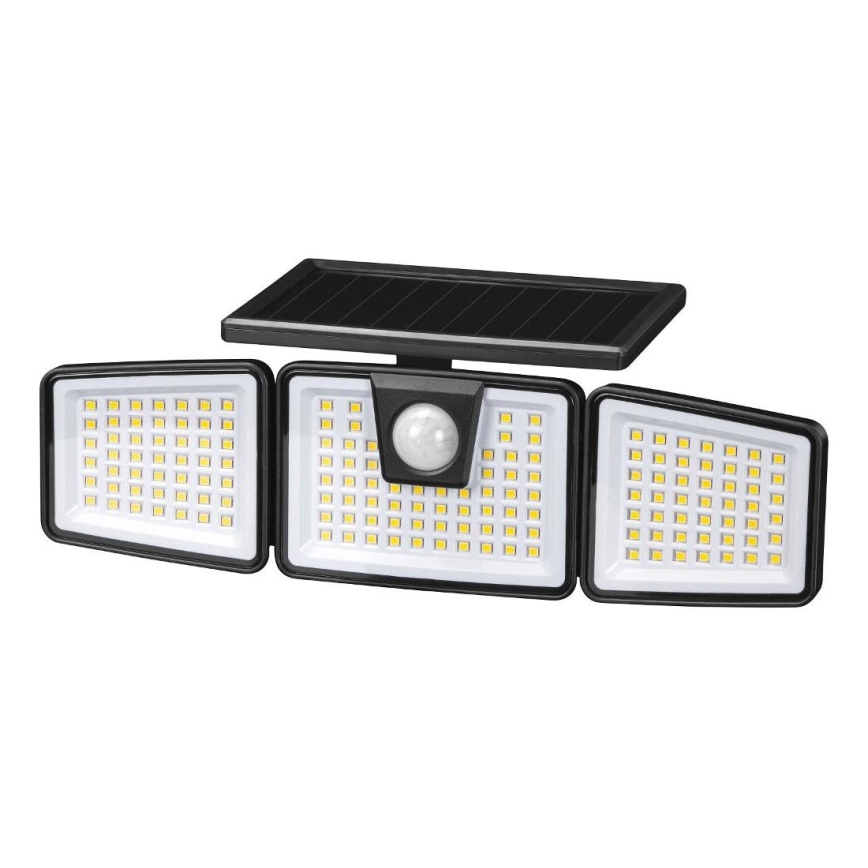 Retlux - Proyector solar LED con sensor LED/6,5W/3,7V 1200 mAh IP44