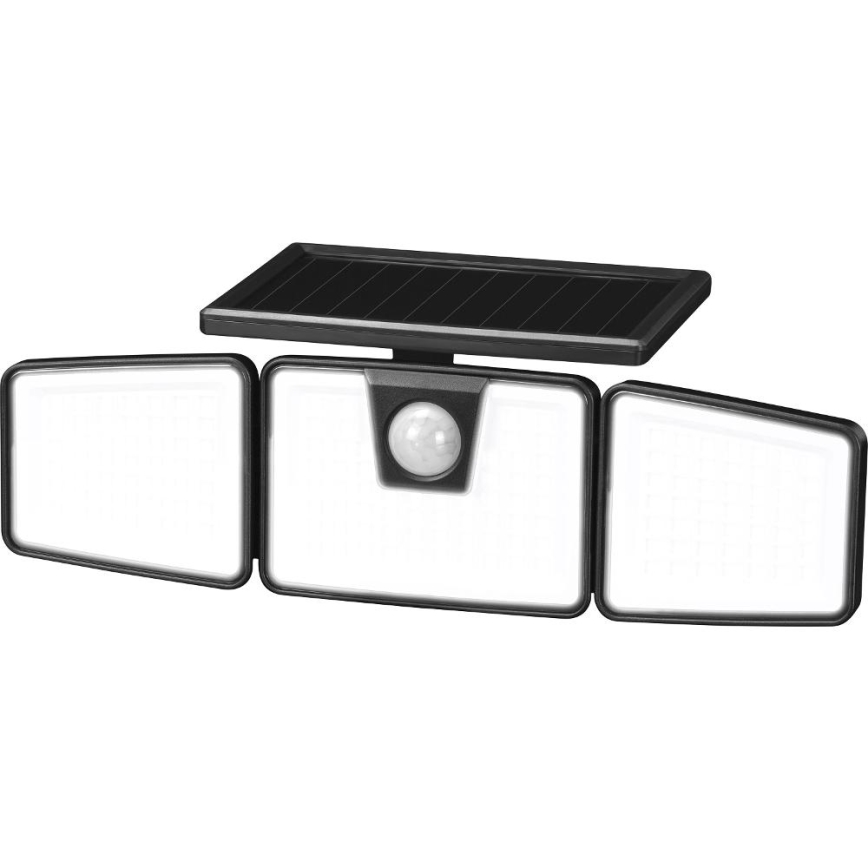 Retlux - Proyector solar LED con sensor LED/6,5W/3,7V 1200 mAh IP44