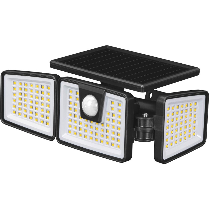 Retlux - Proyector solar LED con sensor LED/6,5W/3,7V 1200 mAh IP44