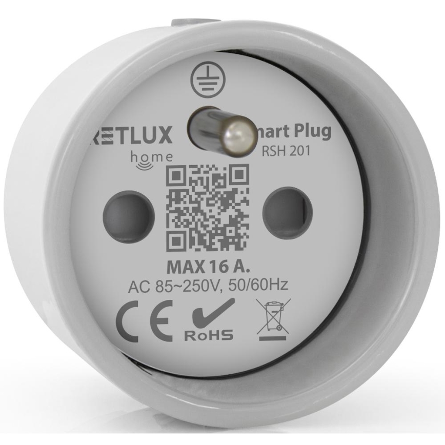 Toma inteligente 3680W/230V/Tipo E/16A Wi-Fi Tuya