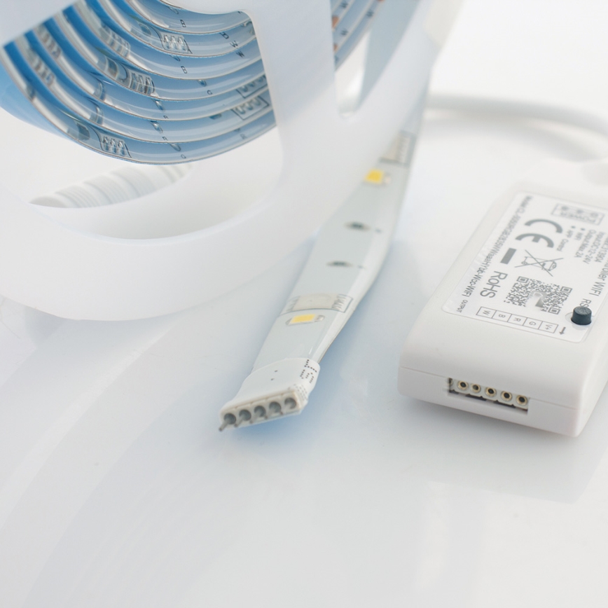 RGB LED Cinta regulable exterior Wi-fi LED/6,5W/IP65 2 m Tuya